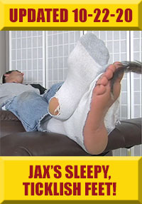 Jock Foot Fantasy - Jax's Sleepy Ticklish Feet!