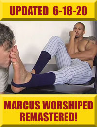 Jock Foot Fantasy - Marcus Worshiped!